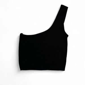 Mijeong Park Asymmetrical one shoulder knot top, cropped